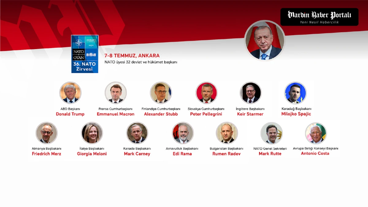 Ankara D&uuml;nya Siyasetinin Merkezi Olacak: Erdoğan 32 Lideri Ağırlayacak