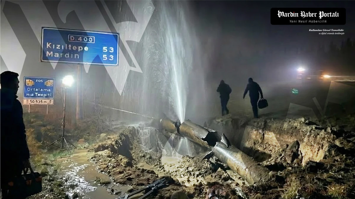 Beyazsu İ&ccedil;me Suyu Hattında Sabotaj İddiası, Soruşturma Başlatıldı