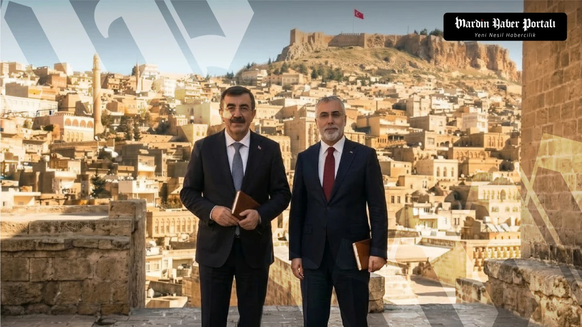 Cumhurbaşkanı Yardımcısı Cevdet Yılmaz Mardin&rsquo;e Geliyor