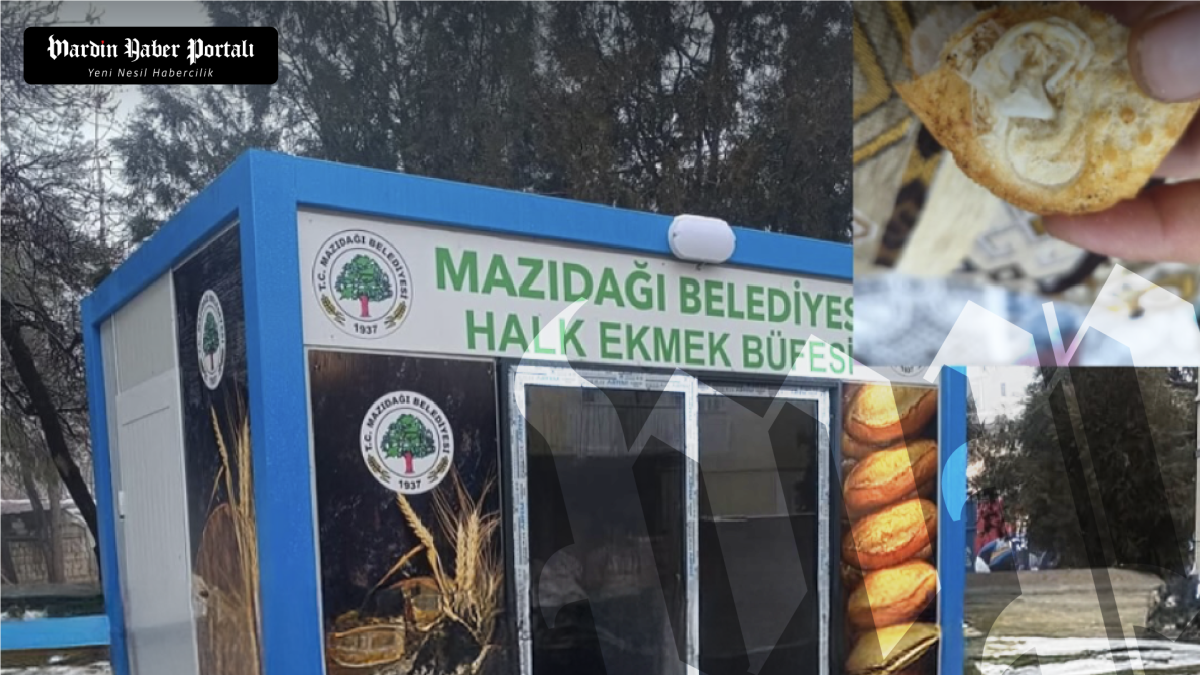 DEM Partili Mazıdağı Belediyesinin Halk Ekmek Skandalı: Ekmekten Eldiven Parçası Çıktı