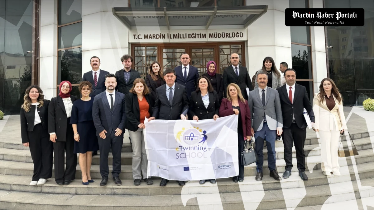 Mardin eğitimde fark yarattı, eTwinning başarıları &ouml;d&uuml;lle ta&ccedil;landı