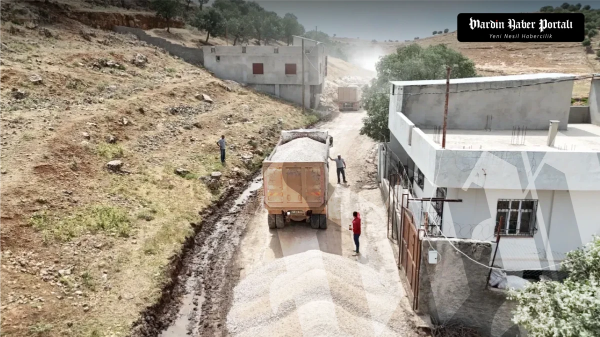 Mardin’de 20 Yıllık Yol Sorununu Büyükşehir Belediyesi Çözüyor
