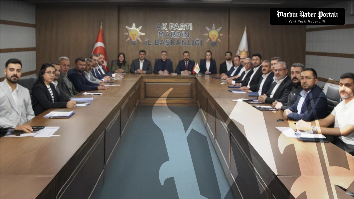 Mardin’de AK Parti’den Seçim Mesaisi: Strateji ve Koordinasyon Masaya Yatırıldı