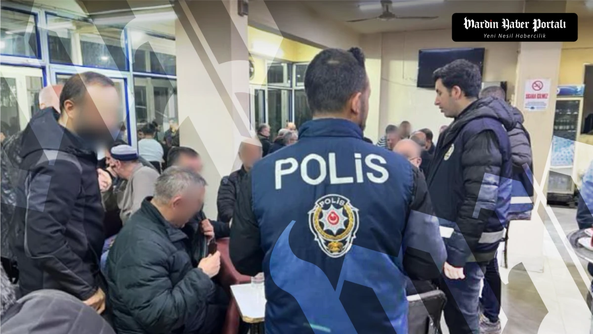 Mardin&rsquo;de Kıraathanelere Ramazan Denetimi