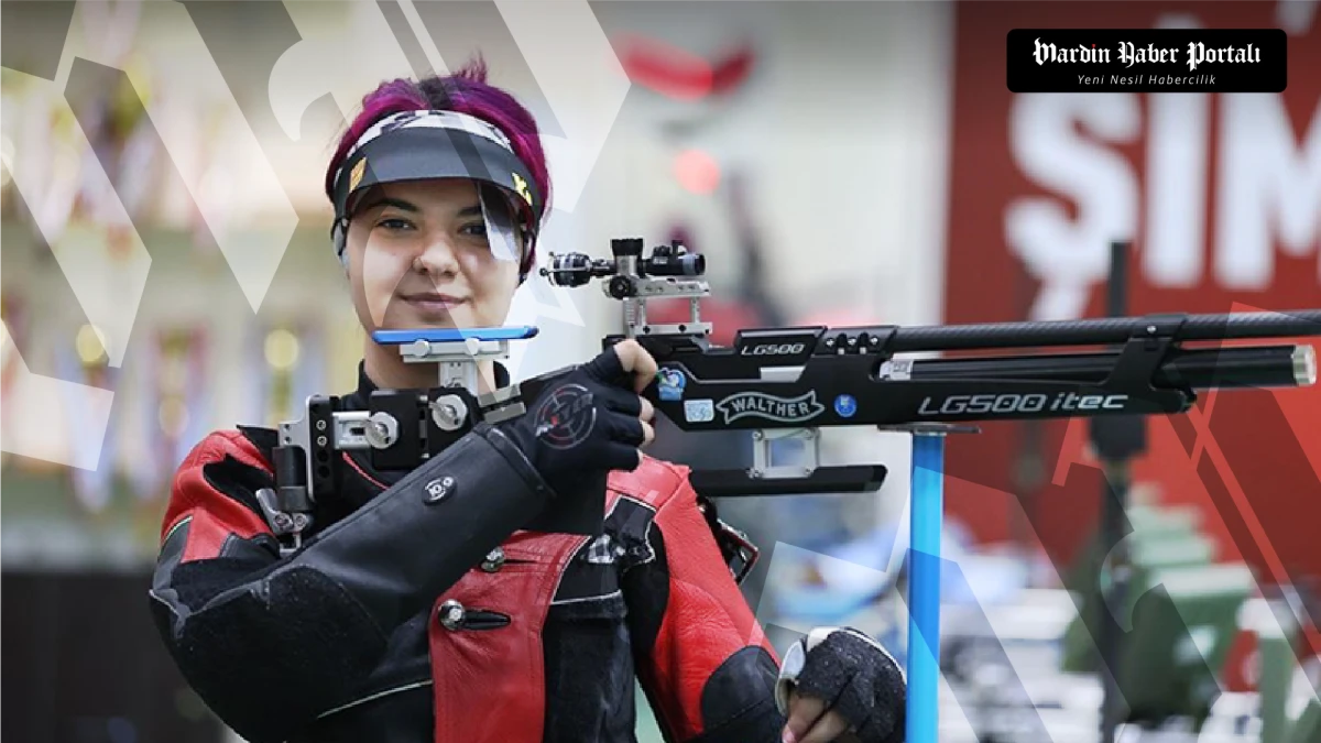 Mardinli Milli Sporcu Elif Berfin Altun Avrupa &Uuml;&ccedil;&uuml;nc&uuml;s&uuml; Oldu