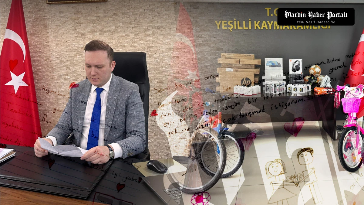 Yeşilli Kaymakamından Anlamlı Proje: Çocukların Hayalleri Gerçek Oldu